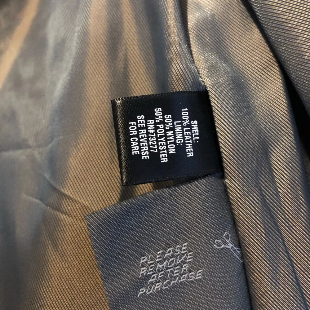 Lambskin leather jacket, EUC - Picture 2 of 5